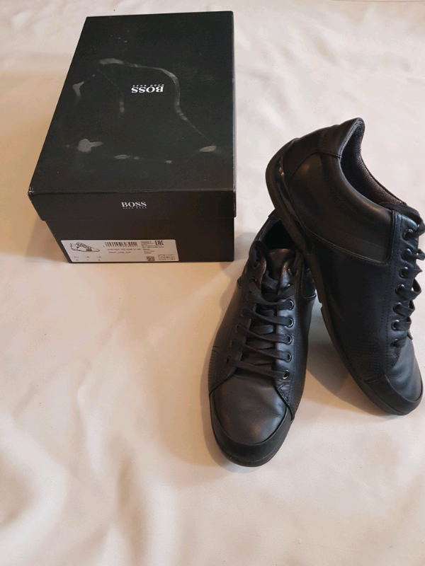 HUGO BOSS BLACK TRAINERS SIZE 7 | in 